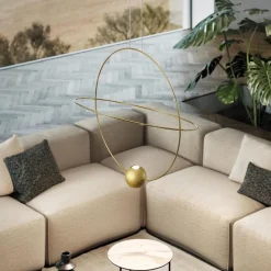 Straluma Hanglamp Elara 80 goud></noscript> Hanglampen|Videverlichting