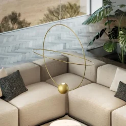 Straluma Hanglamp Elara 60cm goud/matgoud><noscript><img width=