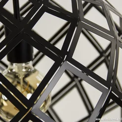 Straluma Hanglamp Emma bol zwart 40cm></noscript> Eettafellampen|Woonkamerlampen