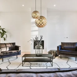 Straluma Hanglamp Emma 30cm matgoud></noscript> Keukenverlichting|Eetkamerverlichting