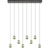 Straluma Hanglamp Golden Egg 8L zwart/goud> Hanglampen|Eettafellampen