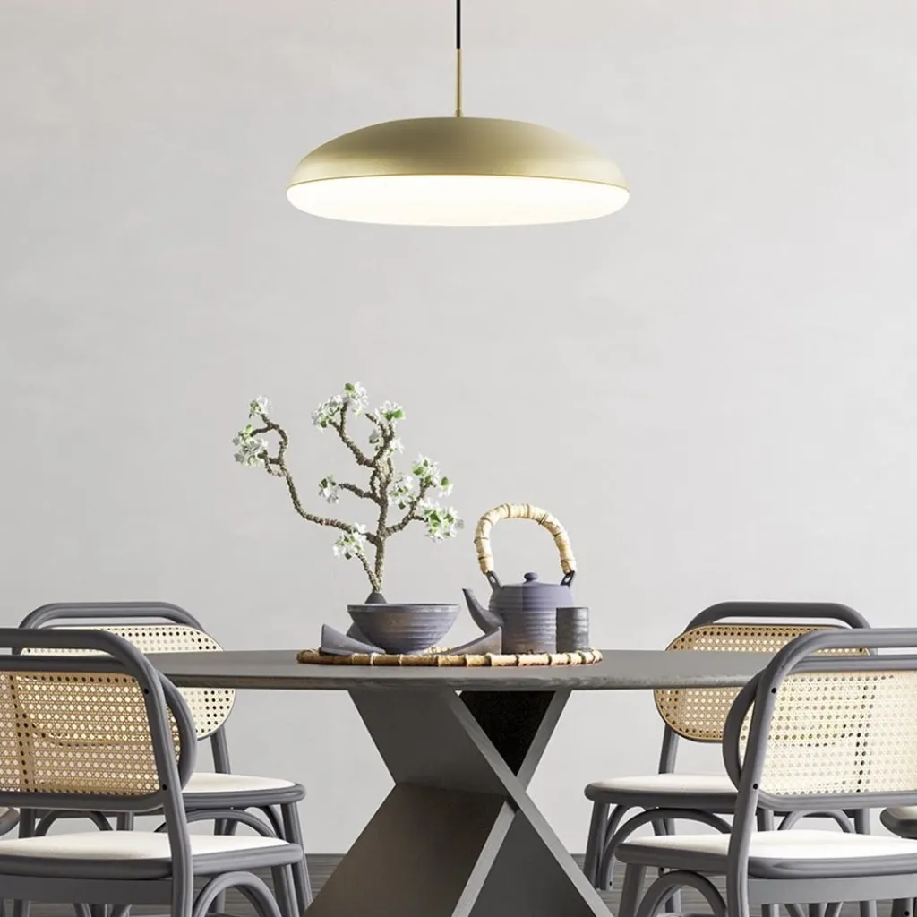 Straluma Hanglamp Kazz 50cm matgoud> Eettafellampen|Eetkamerverlichting