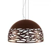 Straluma Hanglamp Kelly Dome 80 brons> Eettafellampen|Woonkamerlampen