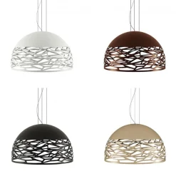 Straluma Hanglamp Kelly Dome 80 brons><noscript><img width=