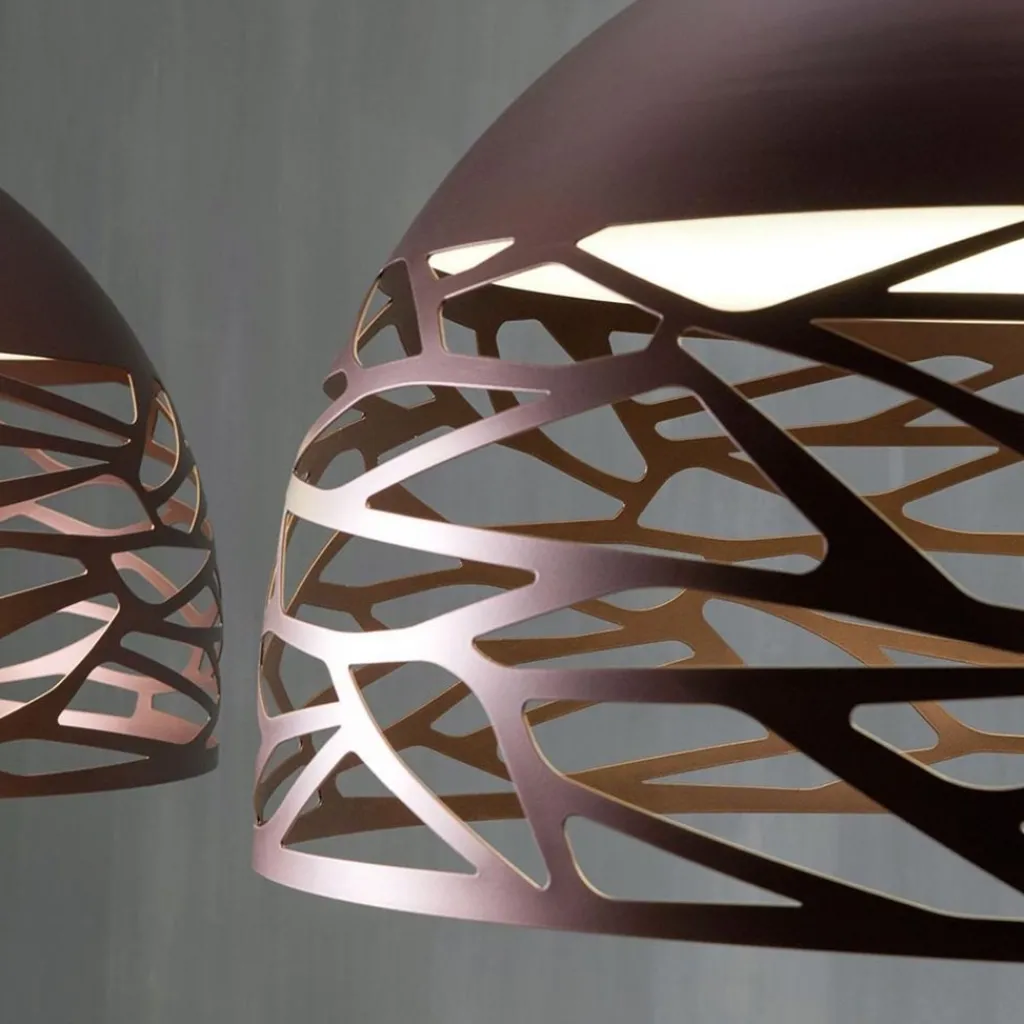 Straluma Hanglamp koepel brons 60cm 3xe27> Eettafellampen|Videverlichting