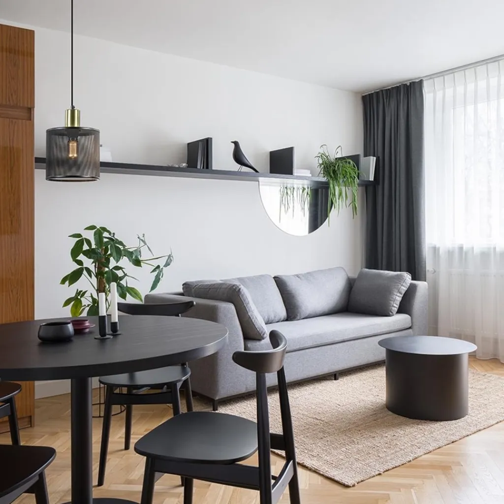 Straluma Hanglamp mat zwarte kap cilinder met goud> Keukenverlichting|Eetkamerverlichting