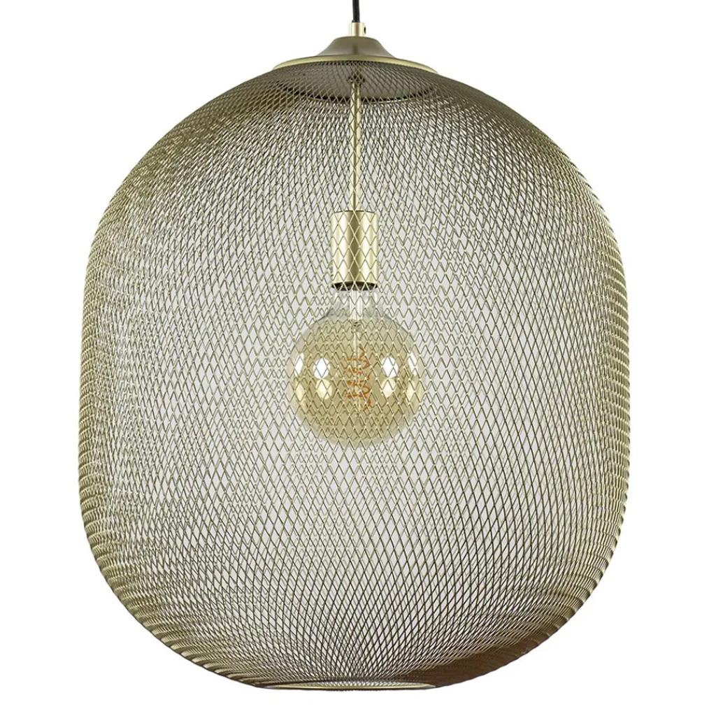 Straluma Hanglamp Moroc 50cm goud> Draadlampen|Light and Living