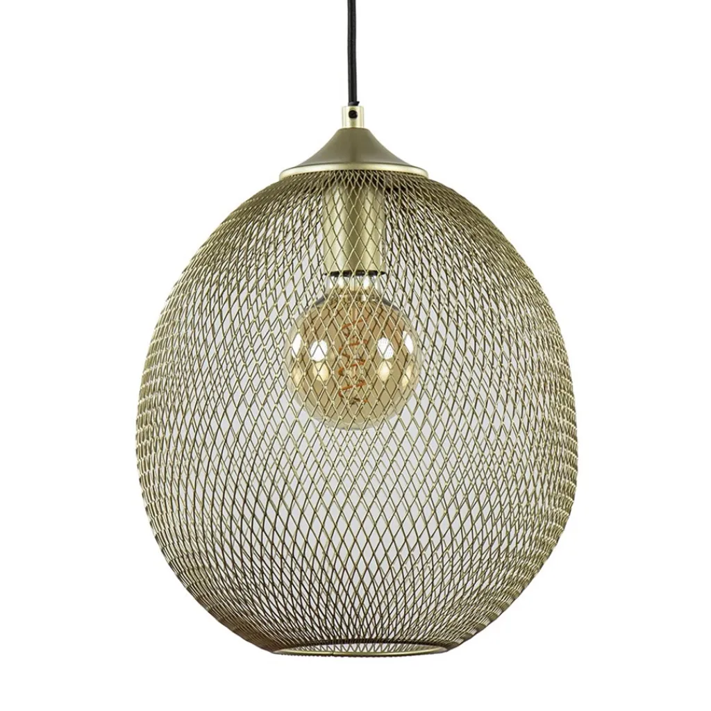 Straluma Hanglamp Moroc goud 30cm> Draadlampen|Light and Living
