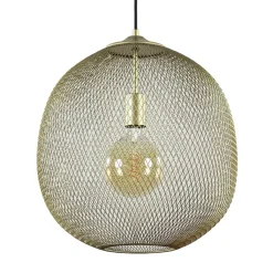 Straluma Hanglamp Moroc Light and Living goud> Draadlampen|Light and Living