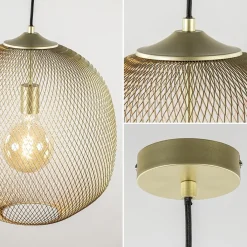 Straluma Hanglamp Moroc Light and Living goud><noscript><img width=