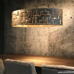 Straluma Hanglamp Pablo ovaal ambachtelijk zilver><noscript><img width=