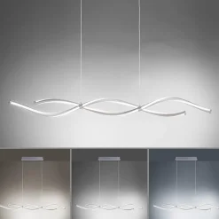 Straluma Hanglamp Q-Malina nikkel + afst.bed.cct> Hanglampen|Smart lampen