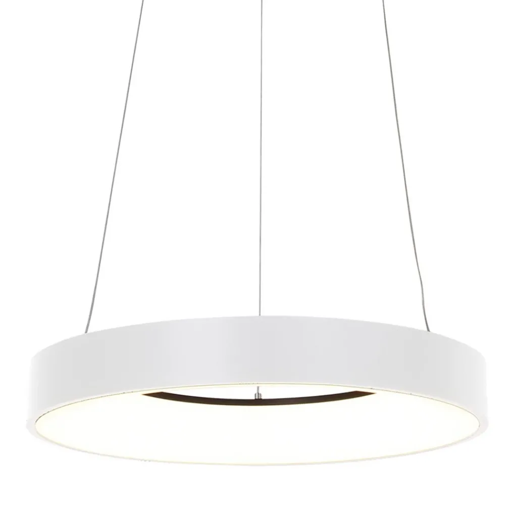 Straluma Hanglamp Ringlede wit 48cm> Hanglampen|Keukenverlichting