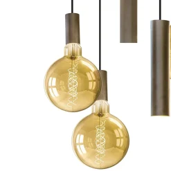 Straluma Hanglamp Riva 5l rond platinum><noscript><img width=