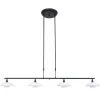 Straluma Hanglamp Sovereign 4l zwart met dimmer> Hanglampen|Eettafellampen