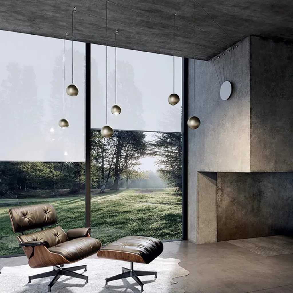 Straluma Hanglamp Spider champagne 12cm> Hanglampen|Videverlichting