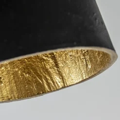 Straluma Hanglamp Sumera robuust metaal zwart/goud></noscript> Nachtkastlampen|Halverlichting