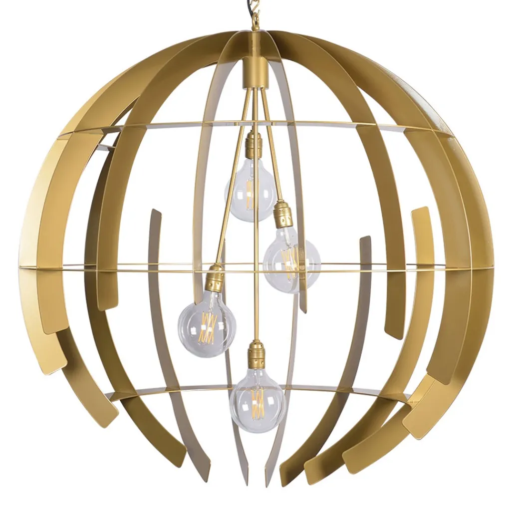 Straluma Hanglamp Terra 100cm goud> Eettafellampen|Videverlichting