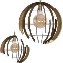 Straluma Hanglamp Terra 60cm oud messing></noscript> Hanglampen|Eettafellampen