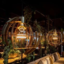 Straluma Hanglamp Terra 60cm oud messing></noscript> Hanglampen|Eettafellampen