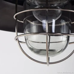 Straluma Hanglamp Tuk industrieel 41cm zwart/staal><noscript><img width=