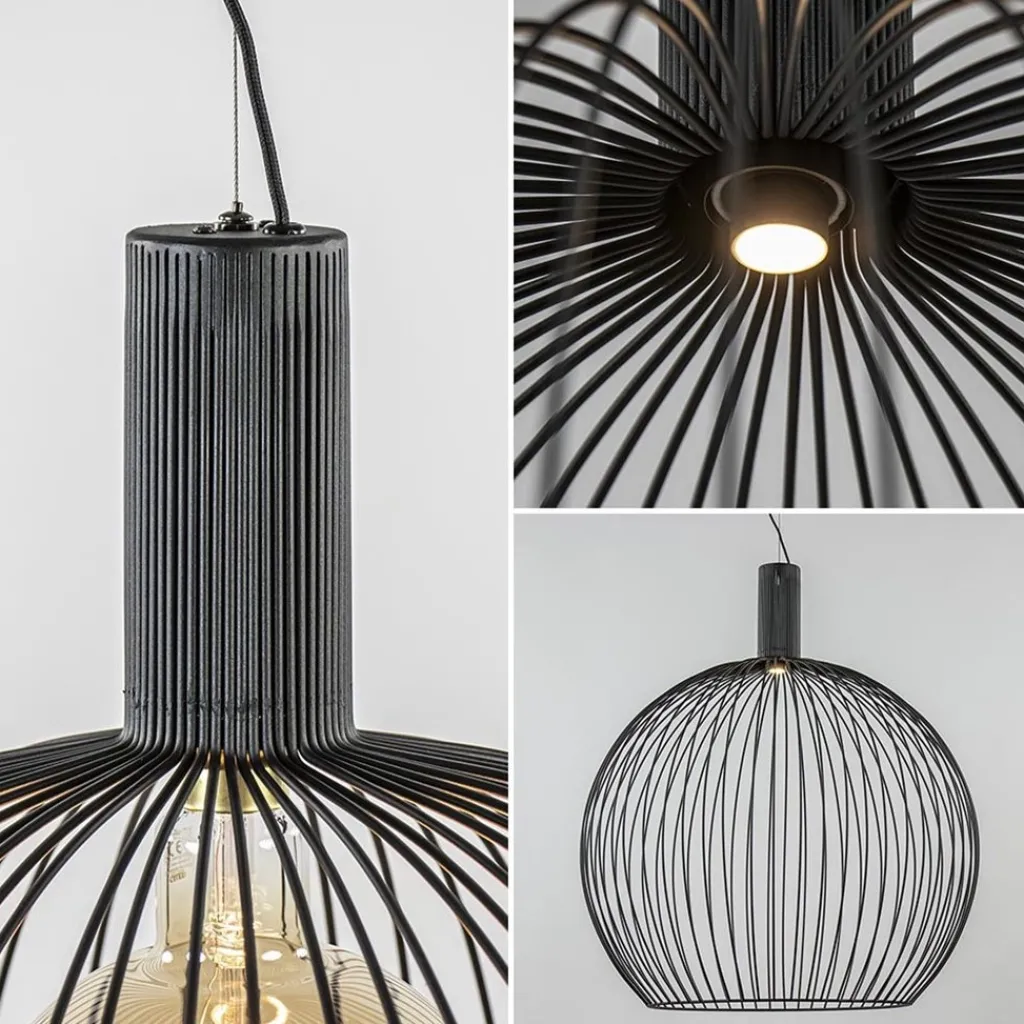 Straluma Hanglamp Wire 70cm zwart> Draadlampen|Woonkamerlampen