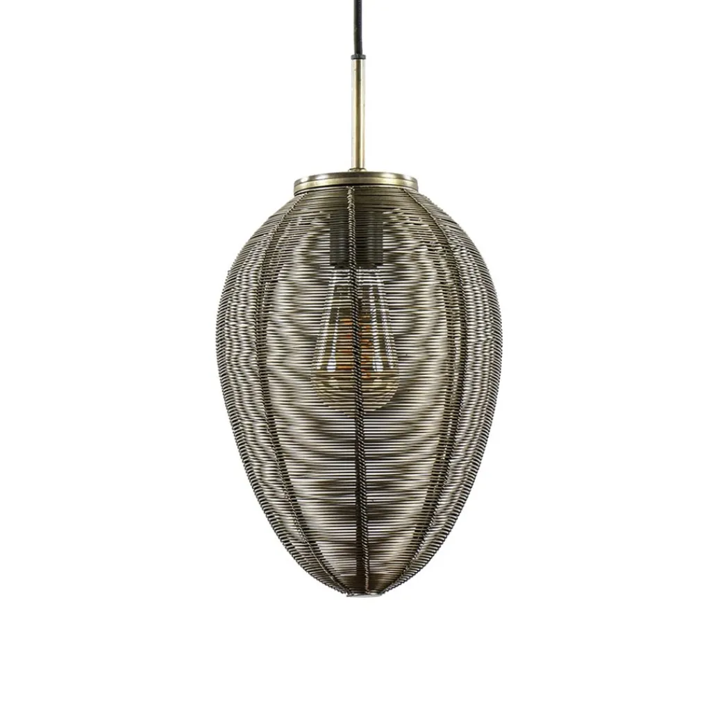 Straluma Hanglamp Yaelle 20cm brons> Draadlampen|Light and Living