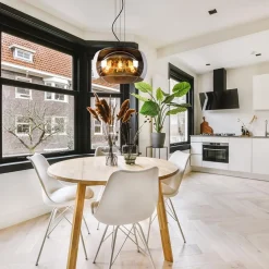 Straluma Hanglamp zwart + smoke glas 40cm><noscript><img width=