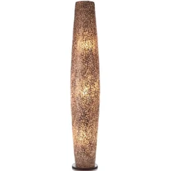 Straluma Ibiza vloerlamp schelpen zuil woonkamer> Schelpenlampen|Woonkamerlampen