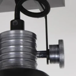 Straluma Industriële plafond/wandspot zwart inclusief LED></noscript> Plafondlampen|Wandlampen