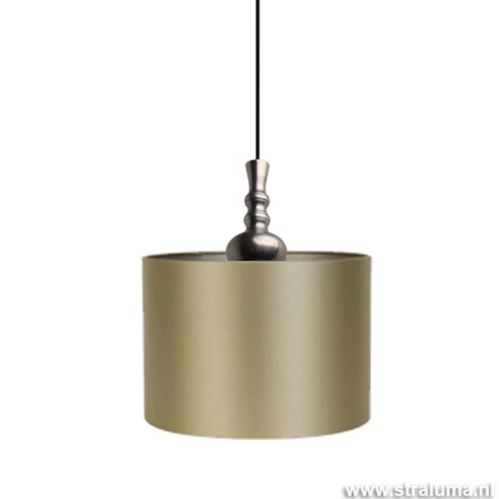 Straluma Kap Monaco cilinder goud 40x25 L&L> Design Verlichting|Moderne Verlichting