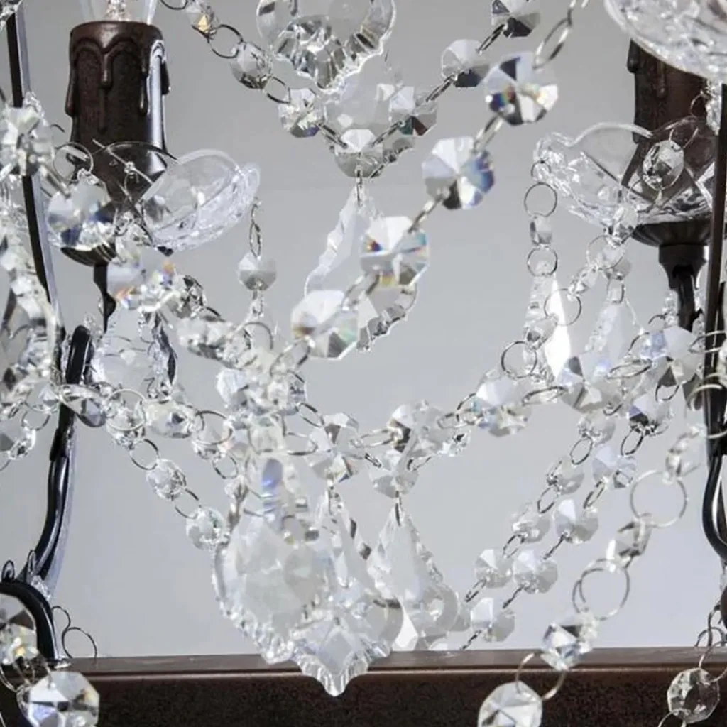 Straluma Klassieke eettafelhanglamp met kristal> Eettafellampen|Kroonluchters