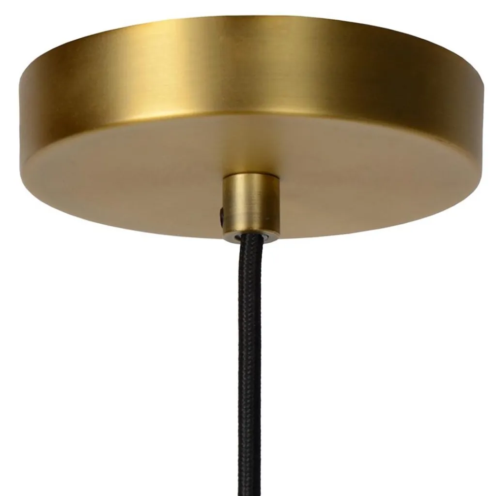 Straluma Klassieke hanglamp goud met opaal glazen kap> Woonkamerlampen|Slaapkamerlampen