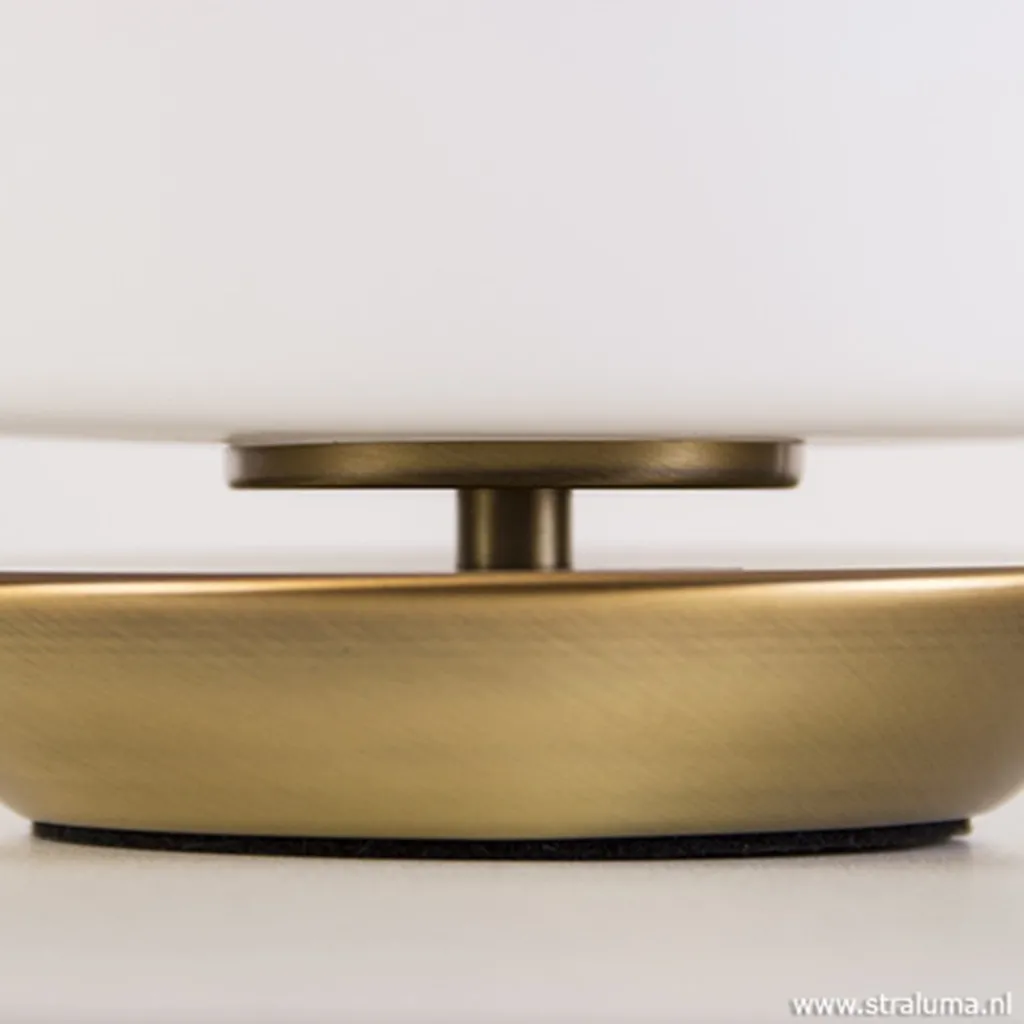 Straluma Klassieke LED tafellamp brons dimbaar> Tafellampen|Nachtkastlampen