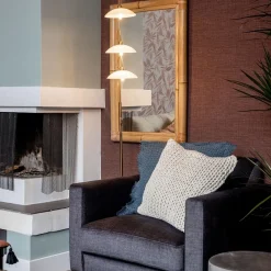 Straluma Klassieke 3-lichts vloerlamp brons inclusief LED></noscript> Vloerlampen|LED Vloerlampen