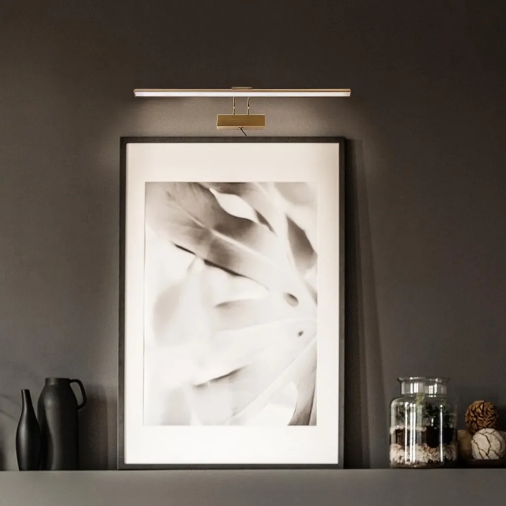 Straluma Klassieke schilderij wandlamp brons met LED> Wandlampen|Kantoorverlichting