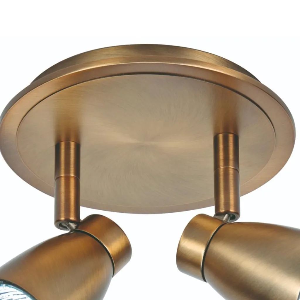 Straluma Klassieke spot brons Mirage verstelb.> Opbouwspots|Woonkamerlampen