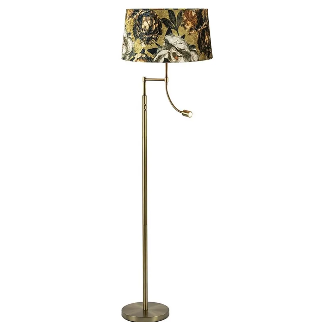 Straluma Klassieke vloerlamp met leesarm Calgary Light and Living> Vloerlampen|Leeslampen