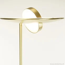 Straluma Klassieke vloerlamp Zenith LED messing><noscript><img width=