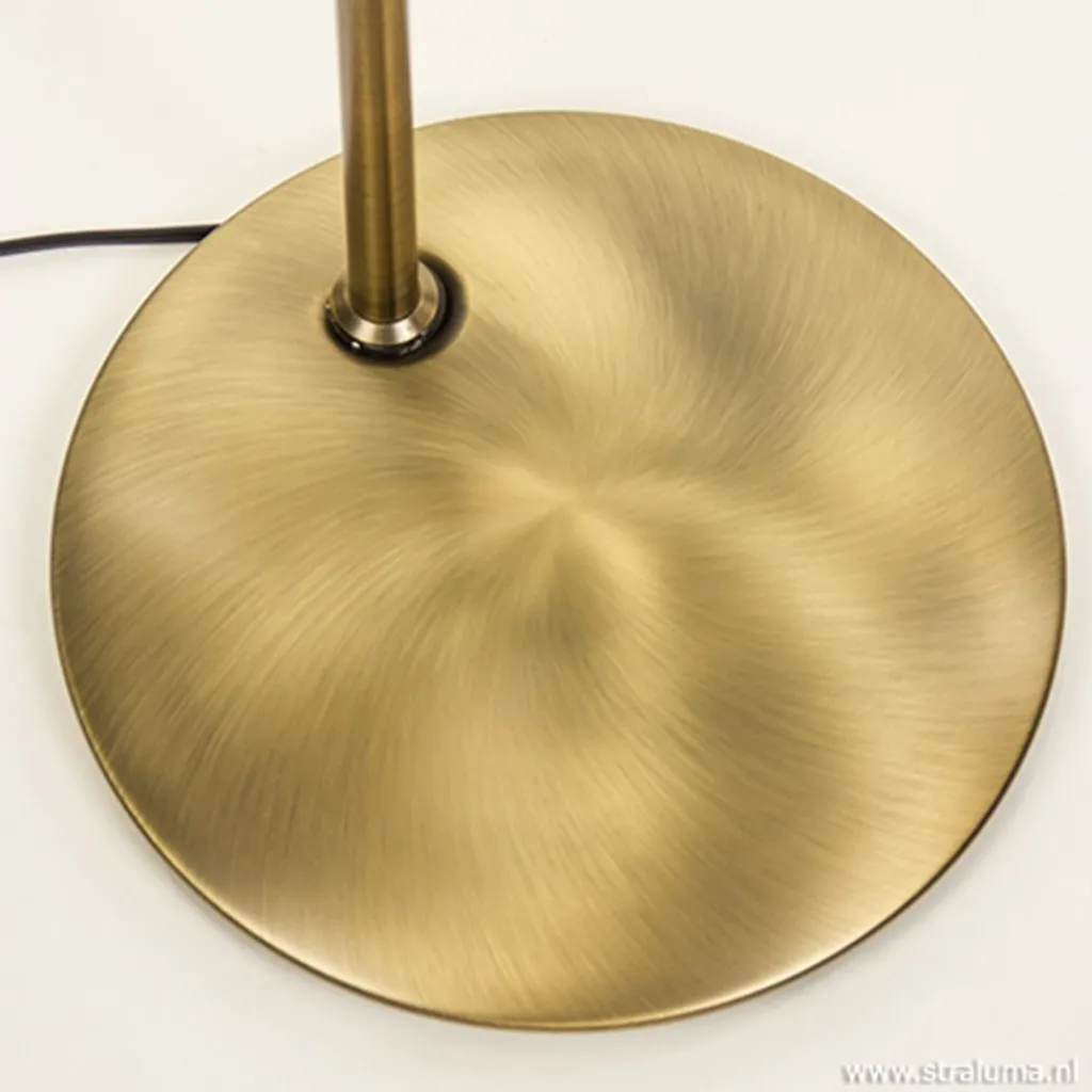 Straluma Klassieke vloerlamp Zenith LED Brons> Vloerlampen|Leeslampen