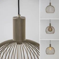 Straluma Kleine hanglamp draad mat zand><noscript><img width=