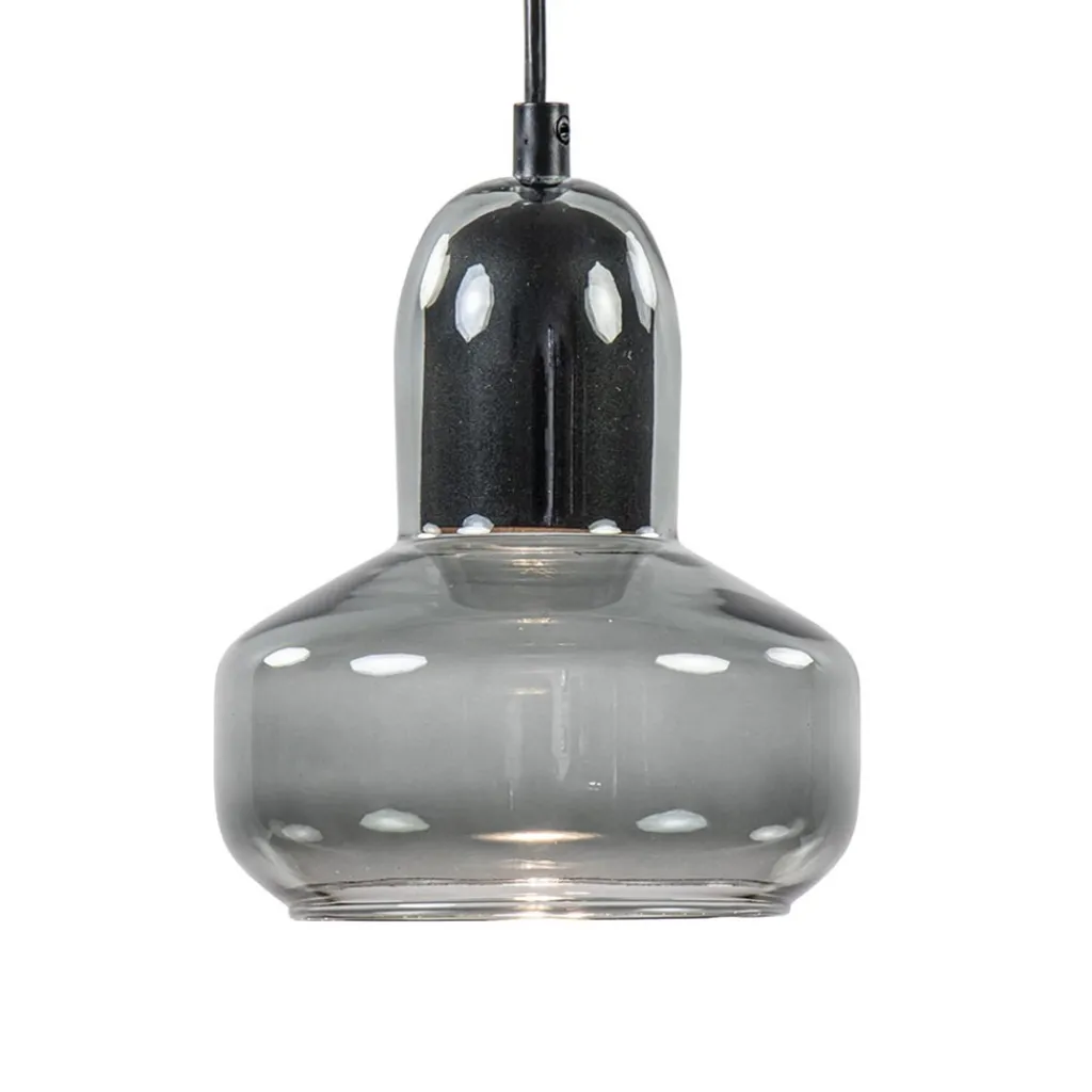Straluma Kleine hanglamp smoke glas inclusief LED GU10> Hanglampen|Retro Verlichting