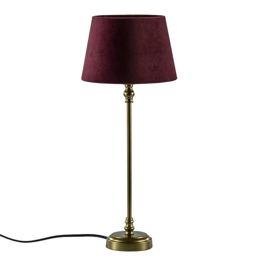 Straluma Kleine lampvoet Ramses antiek brons> Tafellampen|Lampenvoeten