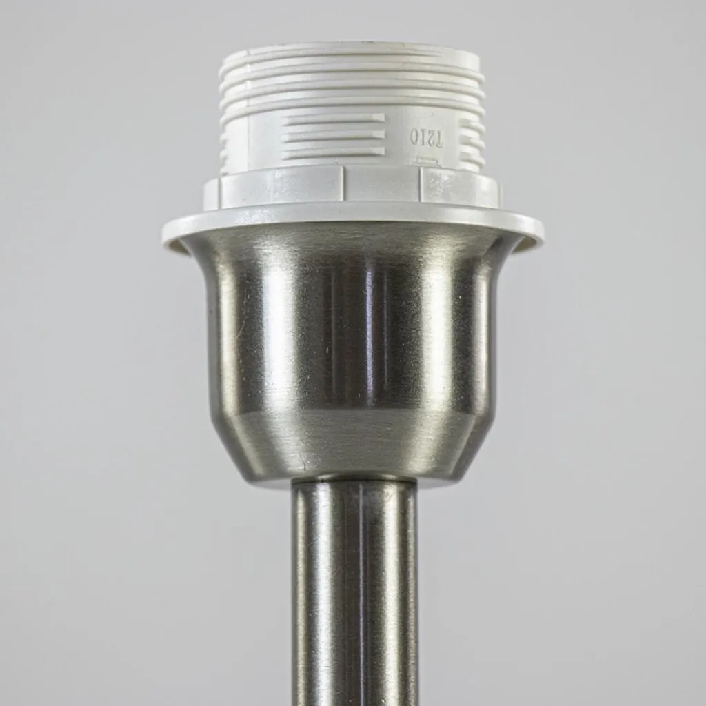 Straluma Kleine lampvoet Washington nikkel exclusief kap> Lampenvoeten|Light and Living