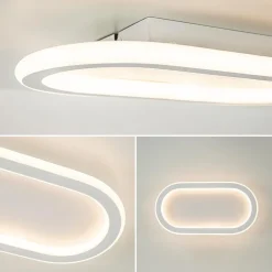 Straluma Kleine LED plafondlamp wit 3-standen dimbaar></noscript> Plafondlampen|Wandlampen