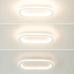 Straluma Kleine LED plafondlamp wit 3-standen dimbaar></noscript> Plafondlampen|Wandlampen