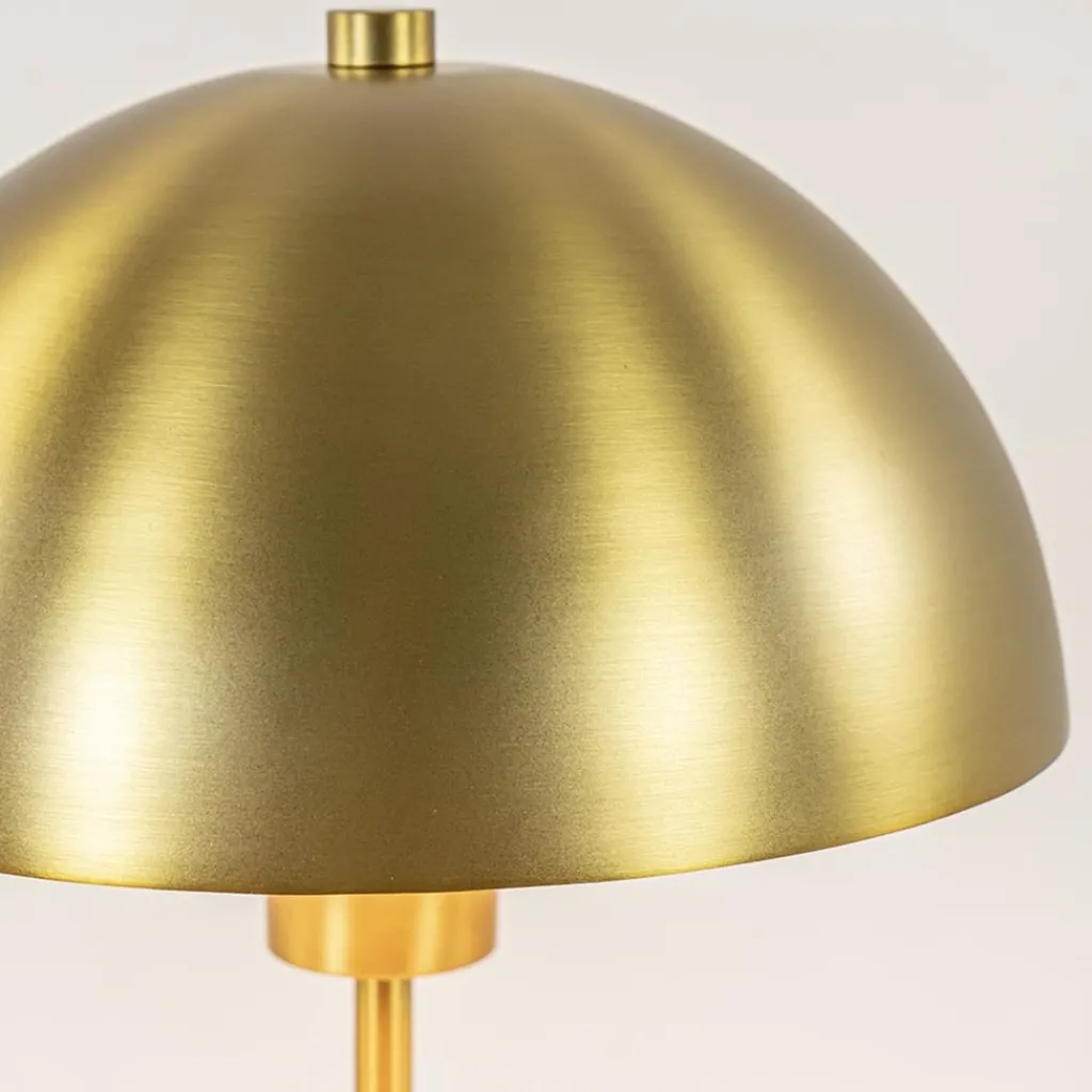 Straluma Kleine retro tafellamp Merel antiek brass> Tafellampen|Light and Living