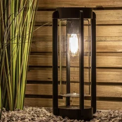 Straluma Kleine staande buitenlamp mat zwart IP44></noscript> Buitenlampen