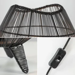 Straluma Kleine tafellamp Yumi mat zwart><noscript><img width=