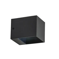 Straluma Kleine wandlamp up+down G9 zwart> Wandlampen